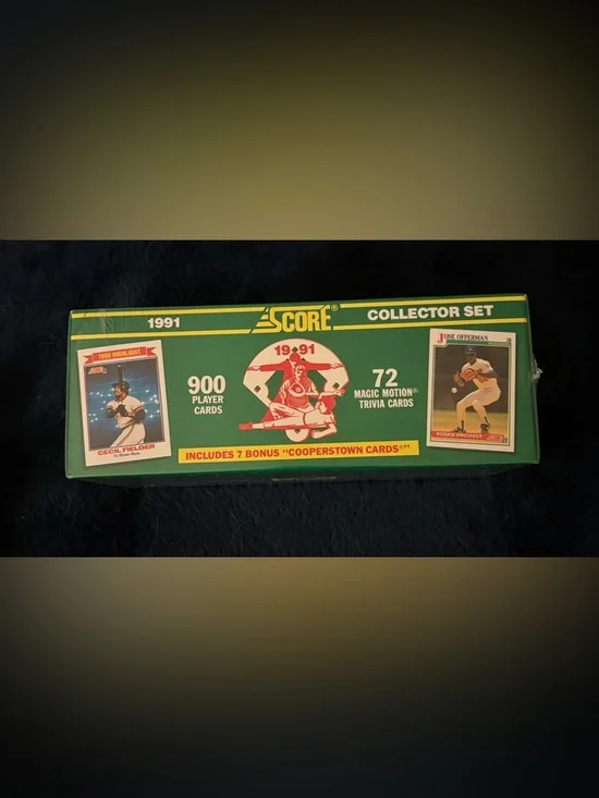 1991 Score Collector Baseball Set - Picture 2 of 3